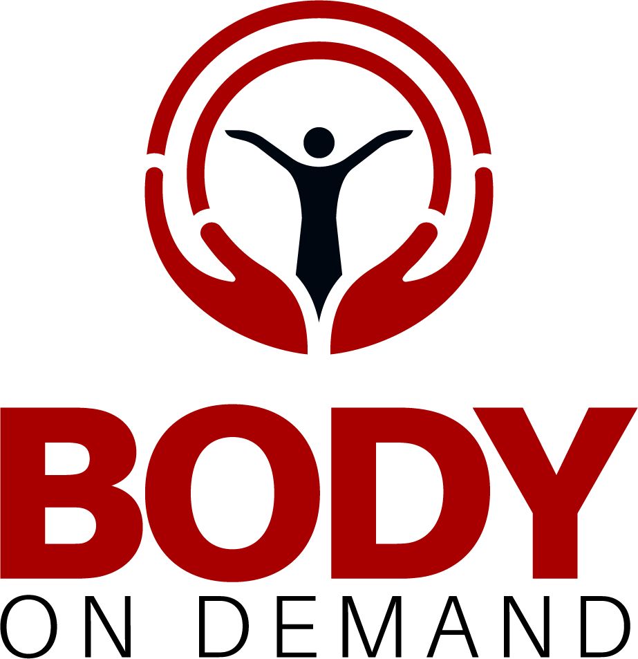 Image of the Body on Demand website logo, representing the brand's identity and services, ensuring alignment with the page's context.